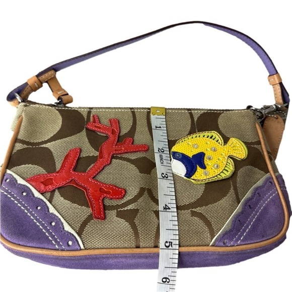 COACH y2k Limited Edition Under the Sea Small Mini Bag Purse / Wristlet - Picture 10 of 10
